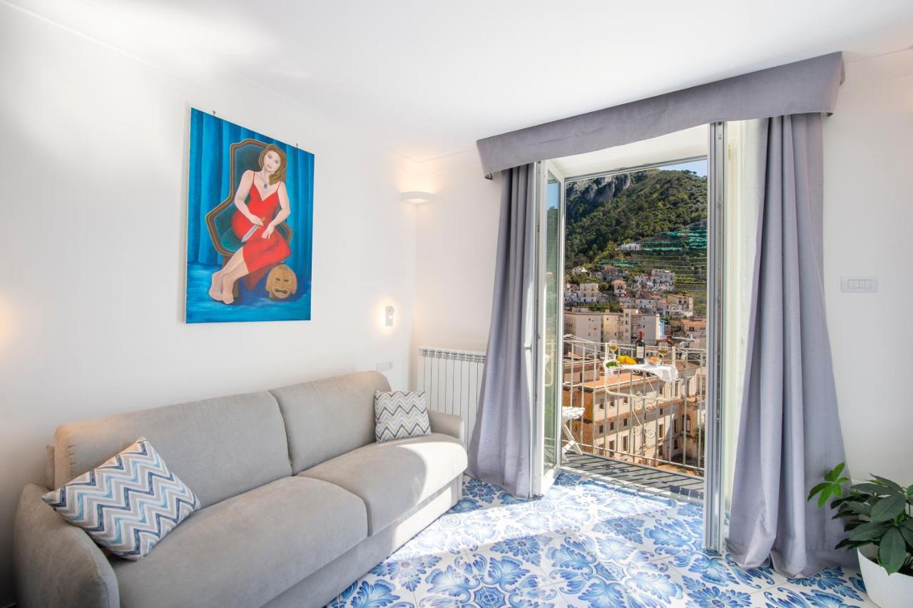 马奥莱Casa Diodora, Costiera Amalfitana公寓 外观 照片